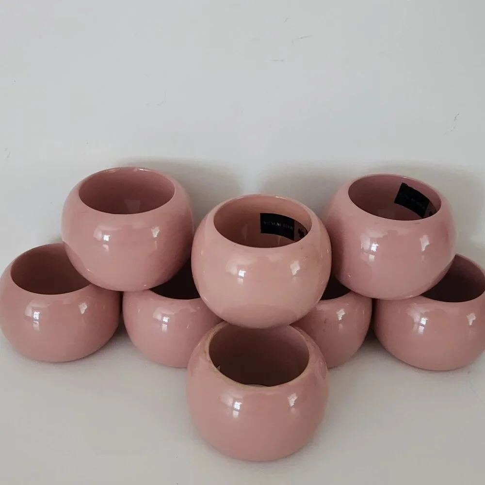 Napkin Rings Round  *AS IS*